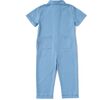 Kids Mechanic Jumpsuit, Blue - Rompers - 5