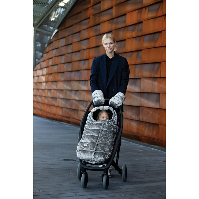 Blanket 212 Evolution, Grey Velvet - Stroller Accessories - 5