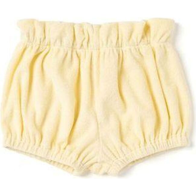 Baby Terry Cloth Bloomers, Yellow - Bloomers - 1