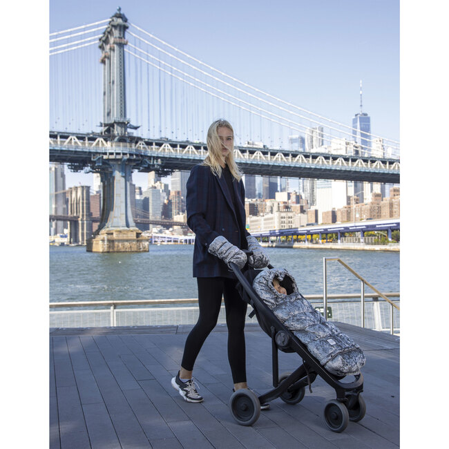 Blanket 212 Evolution, Grey Velvet - Stroller Accessories - 8