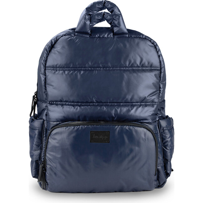 Diaper Backpack, Navy - Diaper Bags - 1