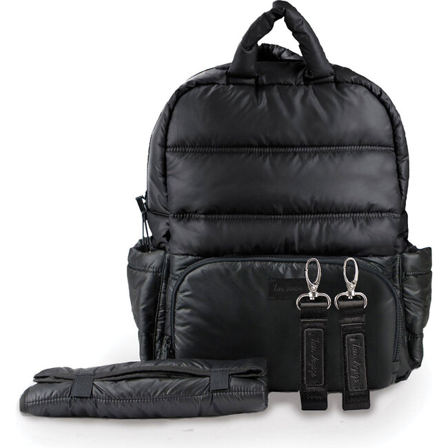 Diaper Backpack, Black - Diaper Bags - 2