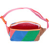 Color Block Fanny Pack, Rosebud - Bags - 2