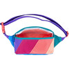 Color Block Fanny Pack, Blue Melon - Bags - 2