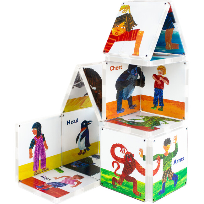 From Head to Toe Magna-Tiles Structures