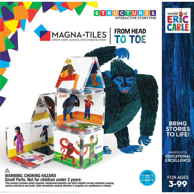 From Head to Toe Magna-Tiles Structures - Magnetic Tiles - 2