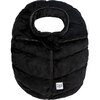 Car Seat Cocoon, Black Velour - Car Seat Accessories - 1 - thumbnail