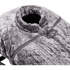 Car Seat Cocoon, Quilted Grey Velvet - Car Seat Accessories - 4