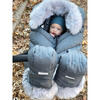 Car Seat Cocoon, Grey Tundra - Car Seat Accessories - 4 - thumbnail