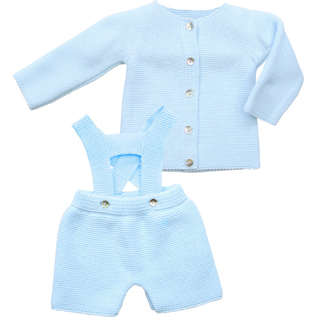 Knit Madrid Set, Celeste - Mixed Apparel Set - 1