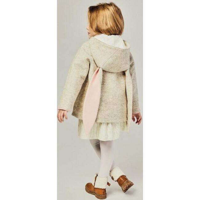 Snow Shoe Rabbit Coat, Oatmeal - Jackets - 4