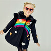 Queen of Hearts Coat, Black - Wool Coats - 2