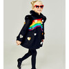 Queen of Hearts Coat, Black - Wool Coats - 3