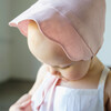 Scallop Bonnet, Pink - Hats - 3 - thumbnail