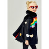 Queen of Hearts Coat, Black - Wool Coats - 4