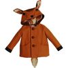 Frolicsome Fawn Coat, Caramel - Jackets - 1 - thumbnail