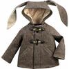 Flopsy Rabbit Coat, Toast - Jackets - 1 - thumbnail