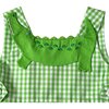 Later Gator Gingham Sundress, Alligator Green - Dresses - 3