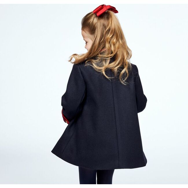 Paddington Station Dress Coat, Navy - Coats - 6