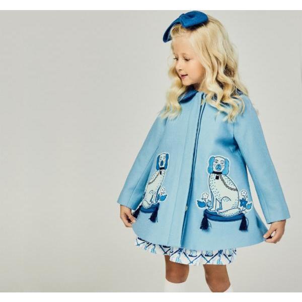 Aldrick & Madame de Bleu Coat, Blue - Jackets - 3