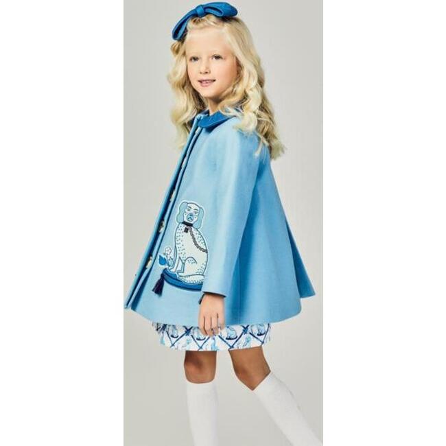 Aldrick & Madame de Bleu Coat, Blue - Jackets - 4