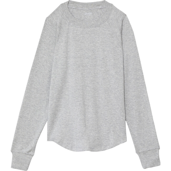 Women's Warm Up Fleece Sweatshirt, Heather Grey