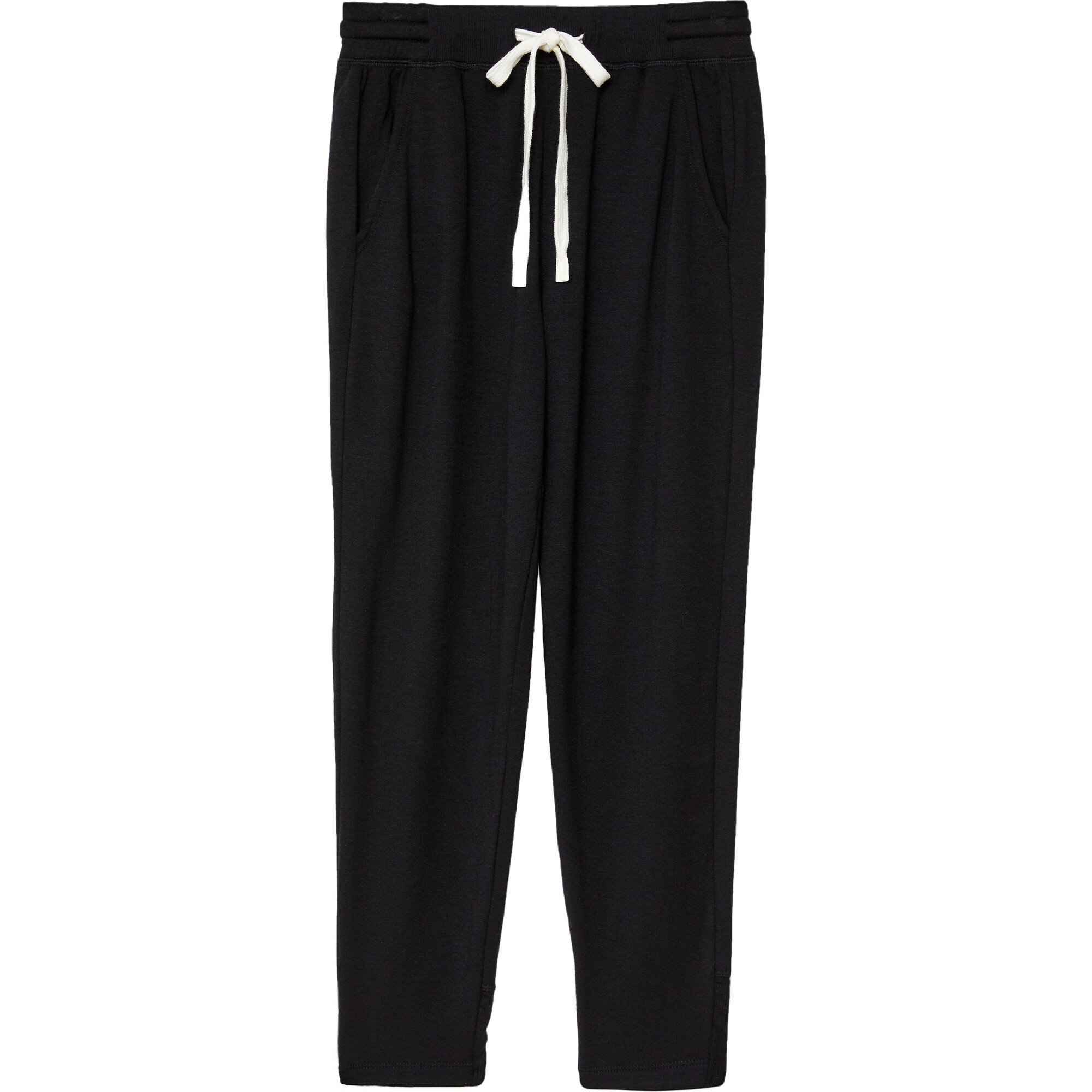 Women's Reena Fleece Sweatpant, Black - Sweatpants - 1