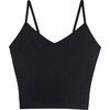 Women's Loren Seamless Cami, Black - Shirts - 1 - thumbnail