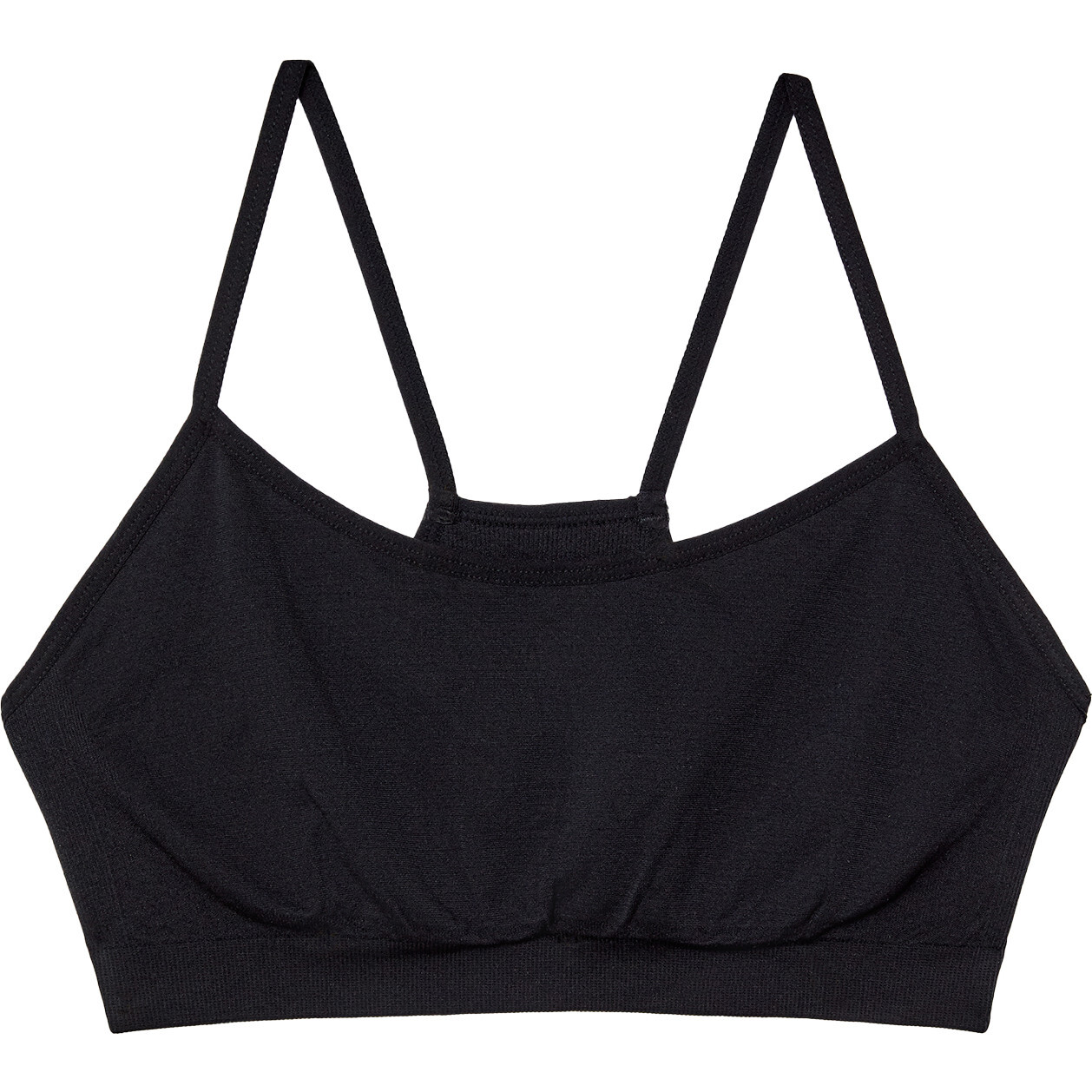 Women's Loren Seamless Bra, Black - Bras - 1