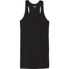 Women's Ashby Rib Tank, Black - Shirts - 1 - thumbnail