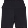 Women's Airweight High Waist Short, Black - Shorts - 1 - thumbnail