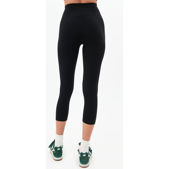 Women's Airweight High Waist Crop Legging, Black - Leggings - 3