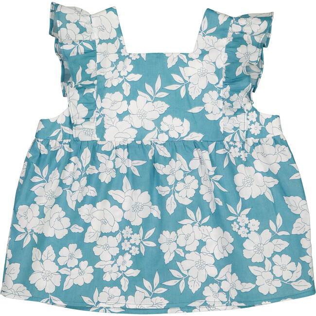 Laurette Blouse, Mint Garden - Blouses - 2