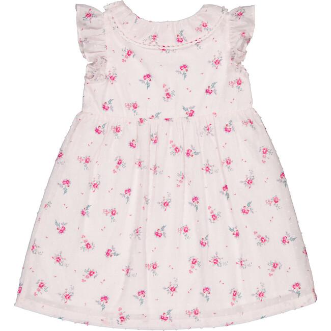 Aubepine Dress, Pink Flowers - Dresses - 2
