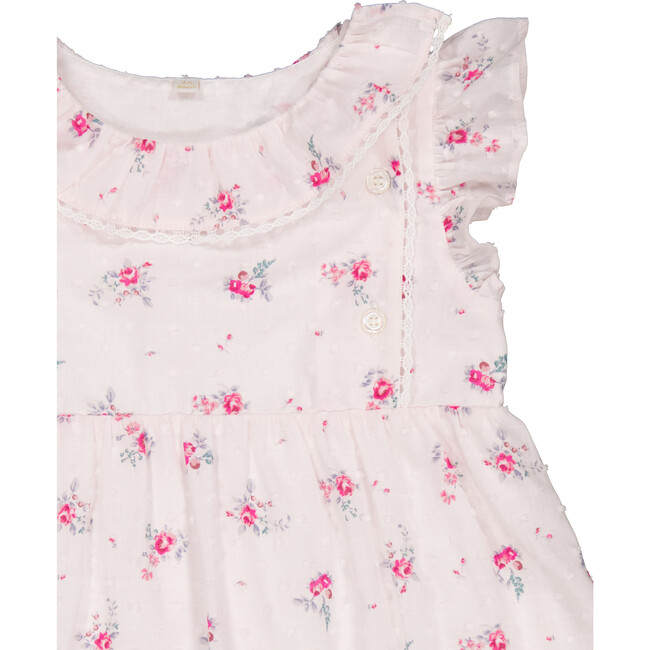 Aubepine Dress, Pink Flowers - Dresses - 3