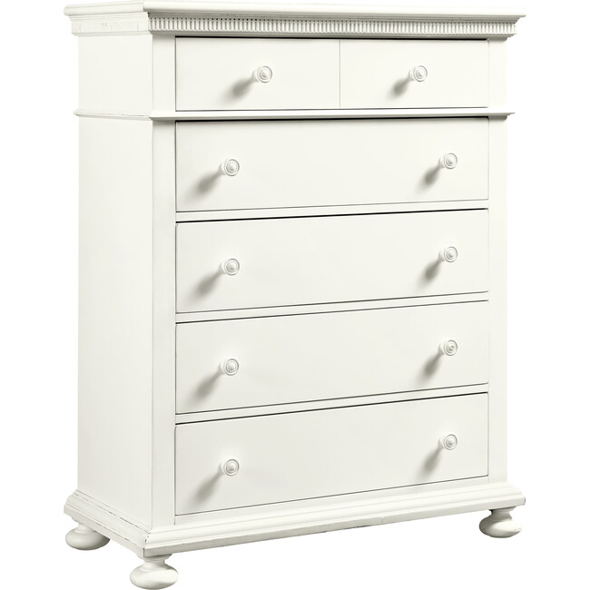 Smiling Hill Chest, Marshmallow White - Dressers - 2