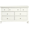Smiling Hill Dresser, Marshmallow White - Dressers - 1 - thumbnail