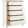 Smiling Hill Chest, Marshmallow White - Dressers - 3 - thumbnail