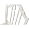 Smiling Hill Spool Desk Chair, Marshmallow White - Desk Chairs - 4