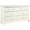 Smiling Hill Dresser, Marshmallow White - Dressers - 2