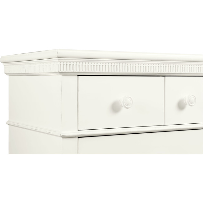 Smiling Hill Dresser, Marshmallow White - Dressers - 5