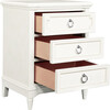 Clementine Court Nightstand, Frosting White - Nightstands - 2