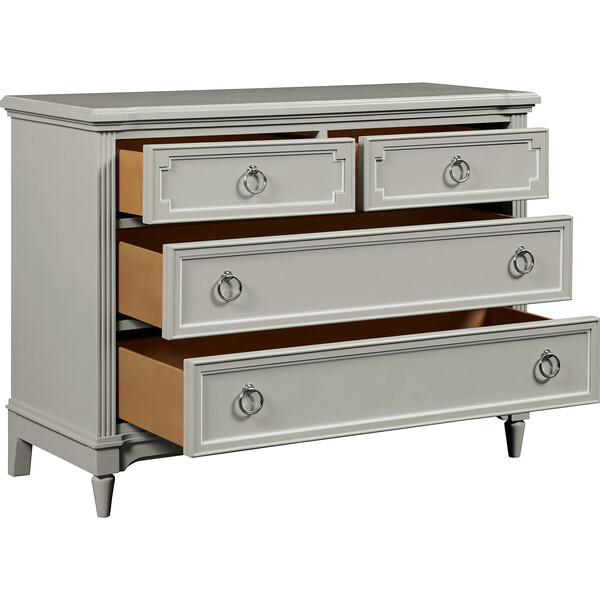 Clementine Court Single Dresser, Cloud Grey - Stone & Leigh