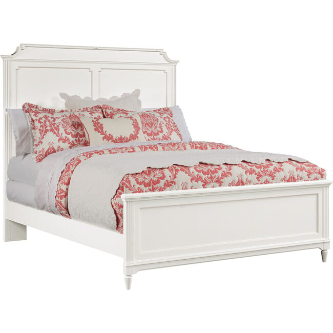 Clementine Court Panel Bed, Frosting White - Stone & Leigh Beds ...