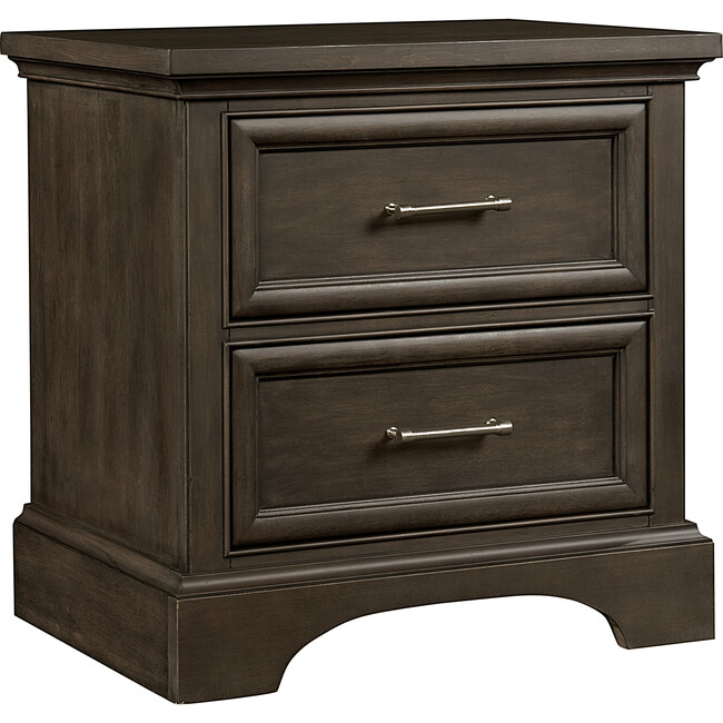 Chelsea Square Nightstand, Raisin - Nightstands - 2
