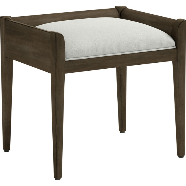 Chelsea Square Modern Desk Stool, Raisin