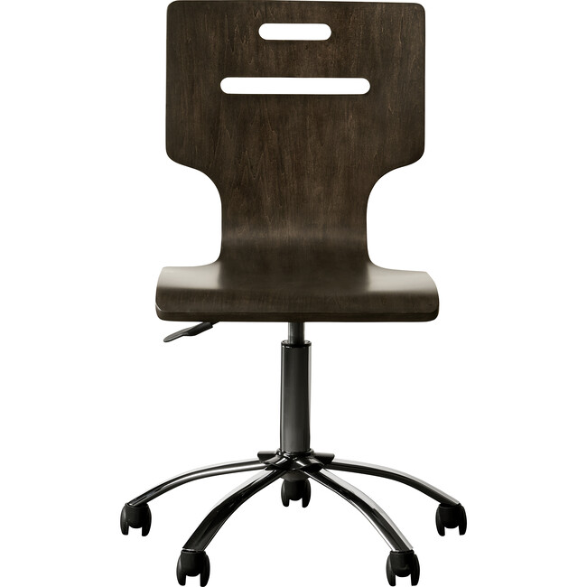 Chelsea Square Desk Chair, Raisin - Desk Chairs - 1
