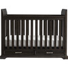 Chelsea Square Stationary Crib, Raisin - Cribs - 1 - thumbnail