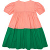 Tiery Eyed Dress, Juicy Peach - Dresses - 2