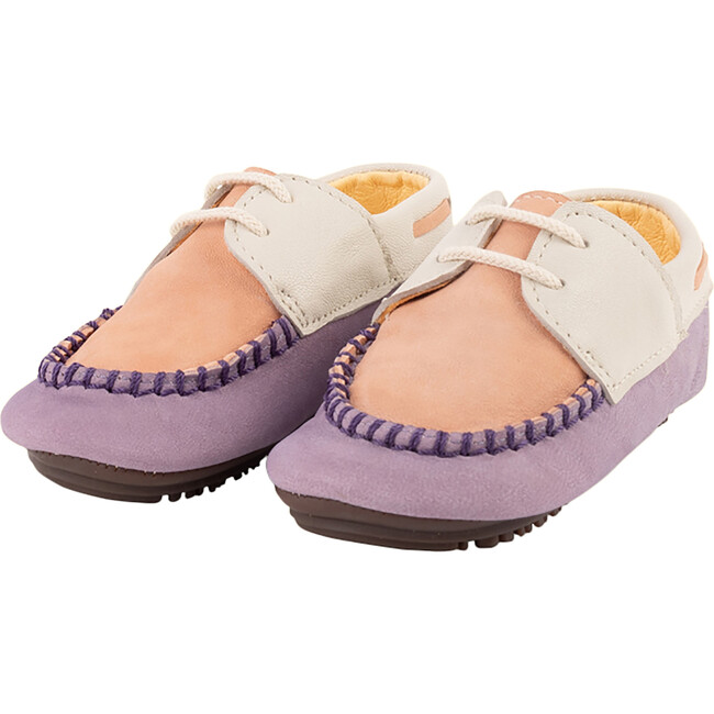 Violet & Peach Boat Shoe - Loafers - 2